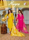 Mayra Vol 8 By Af Modal Silk With Hand Work Top With Bottom Dupatta Wholesale Market In Surat With Price
